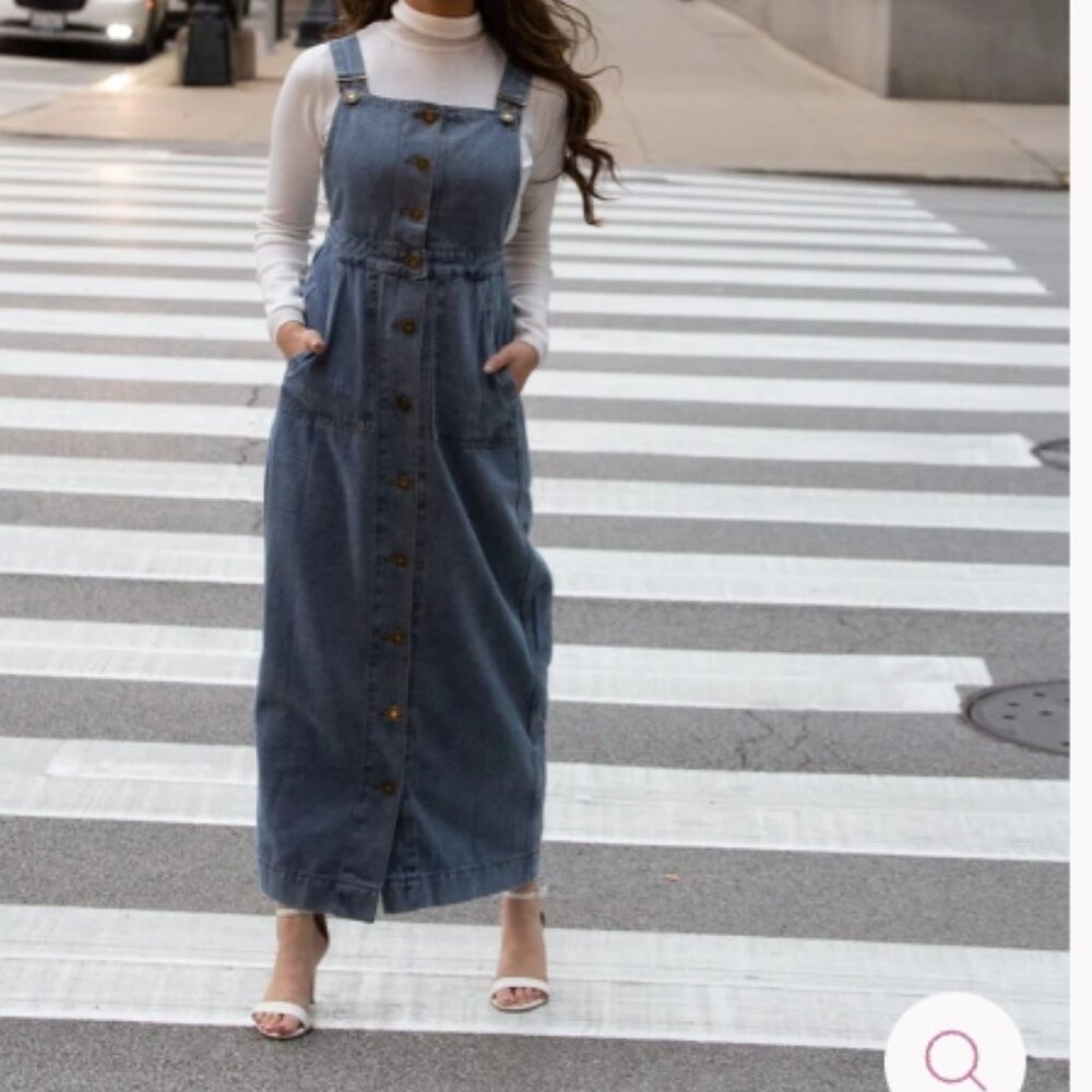 MB Denim Maxi Overalls
